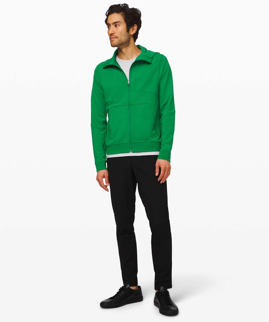 Lululemon City Sweat Zip Hoodie French Terry - Classic Green