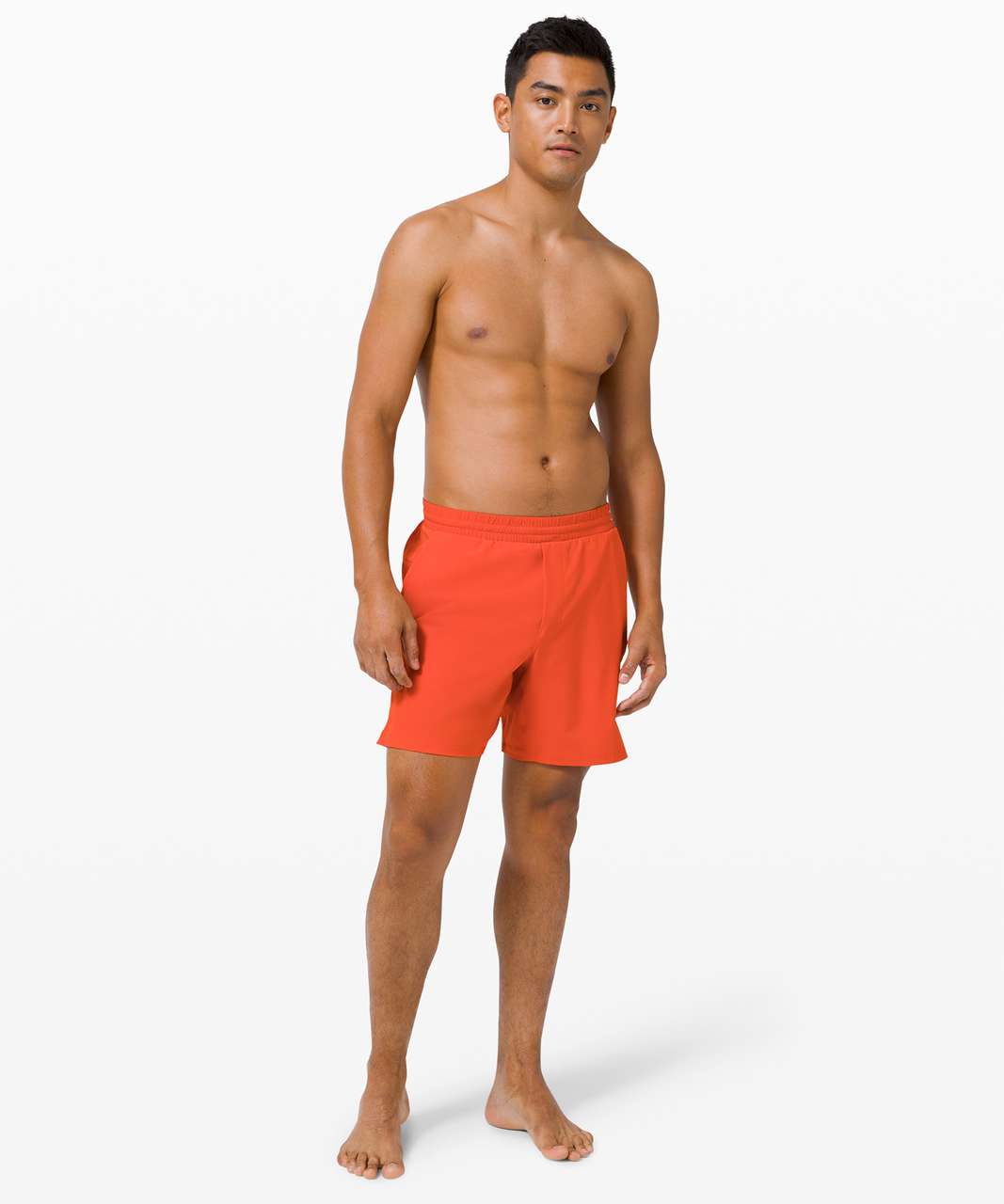 Lululemon Channel Cross Swim Short *7" - Brick