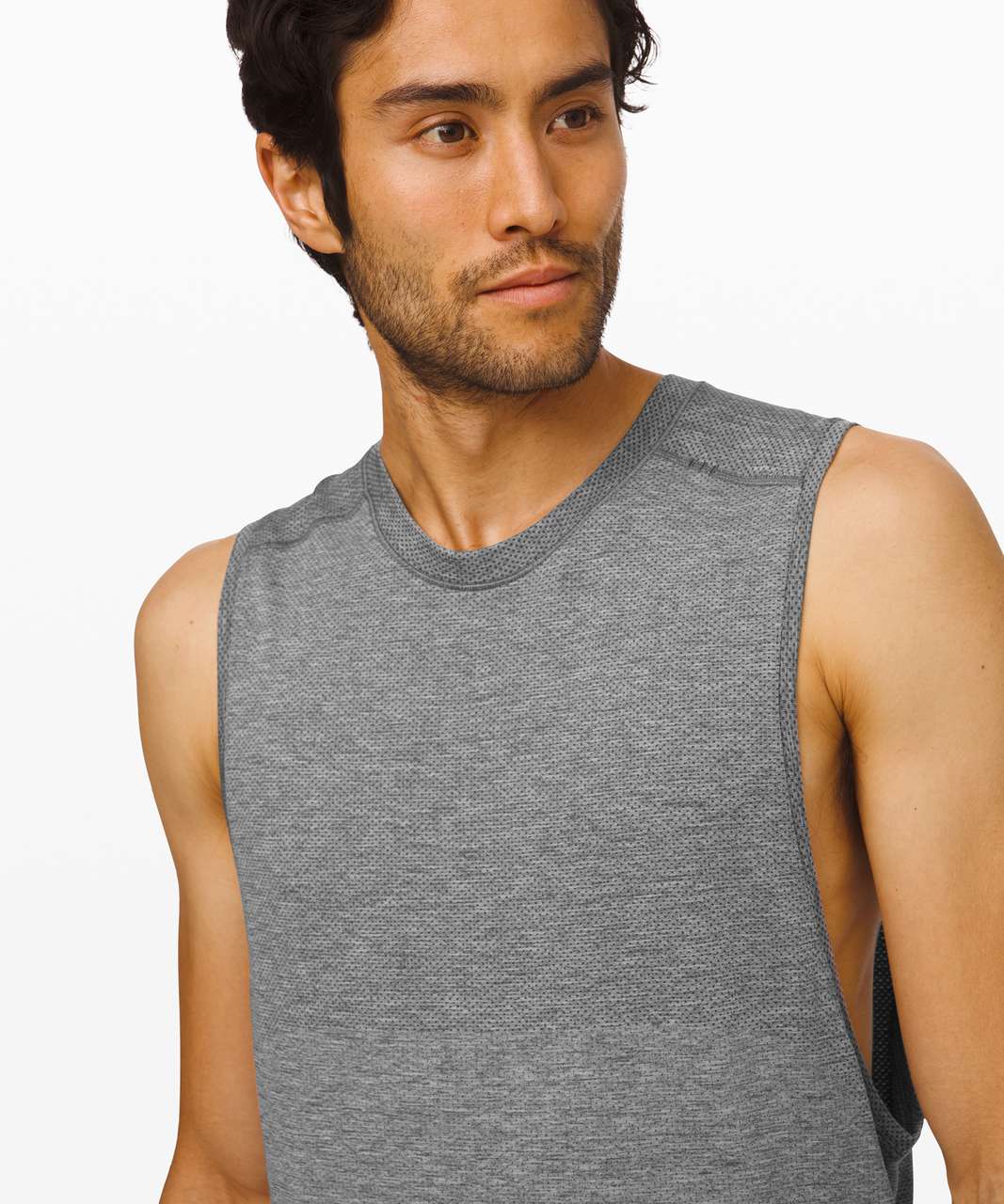 Lululemon Metal Vent Tech Sleeveless 2.0 - Slate / White