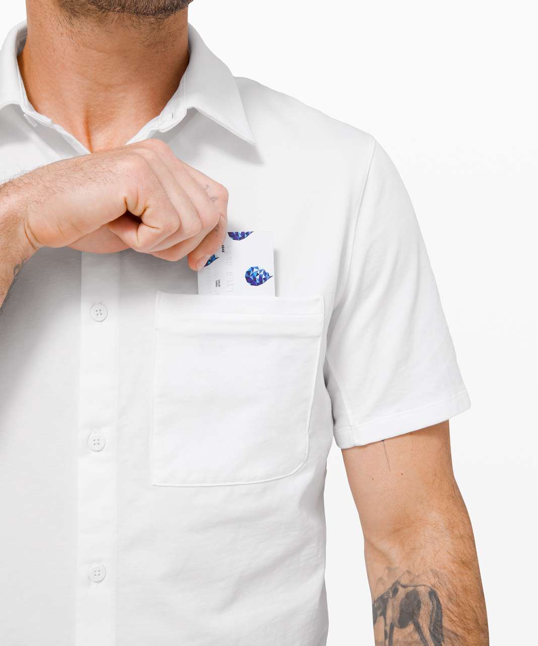 Lululemon Commission Short Sleeve Shirt - White (First Release)