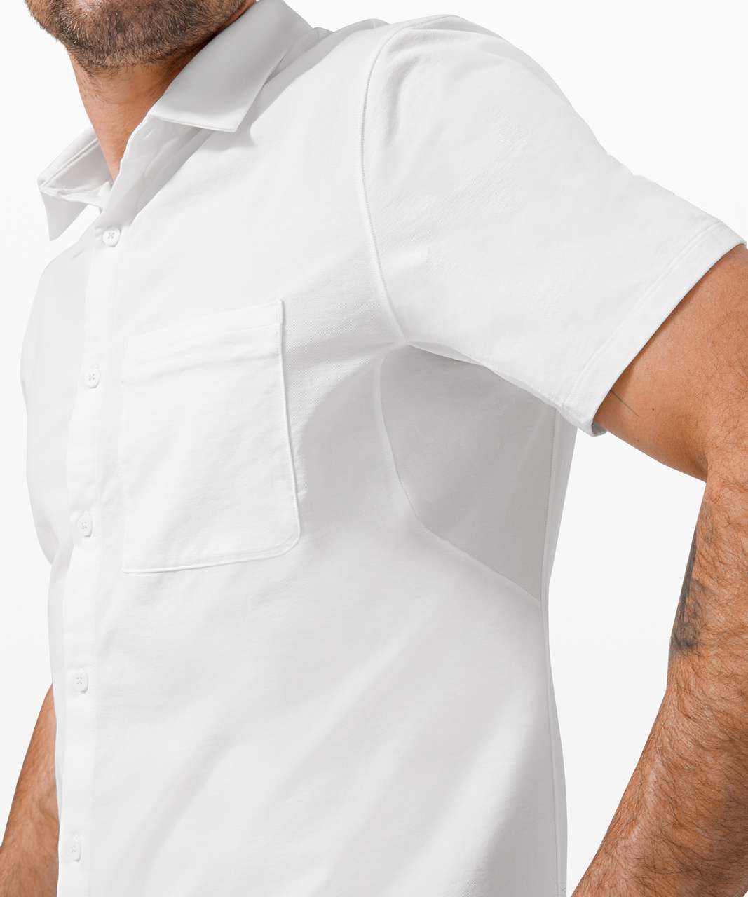 Lululemon Commission Short Sleeve Shirt - White (First Release) - lulu  fanatics