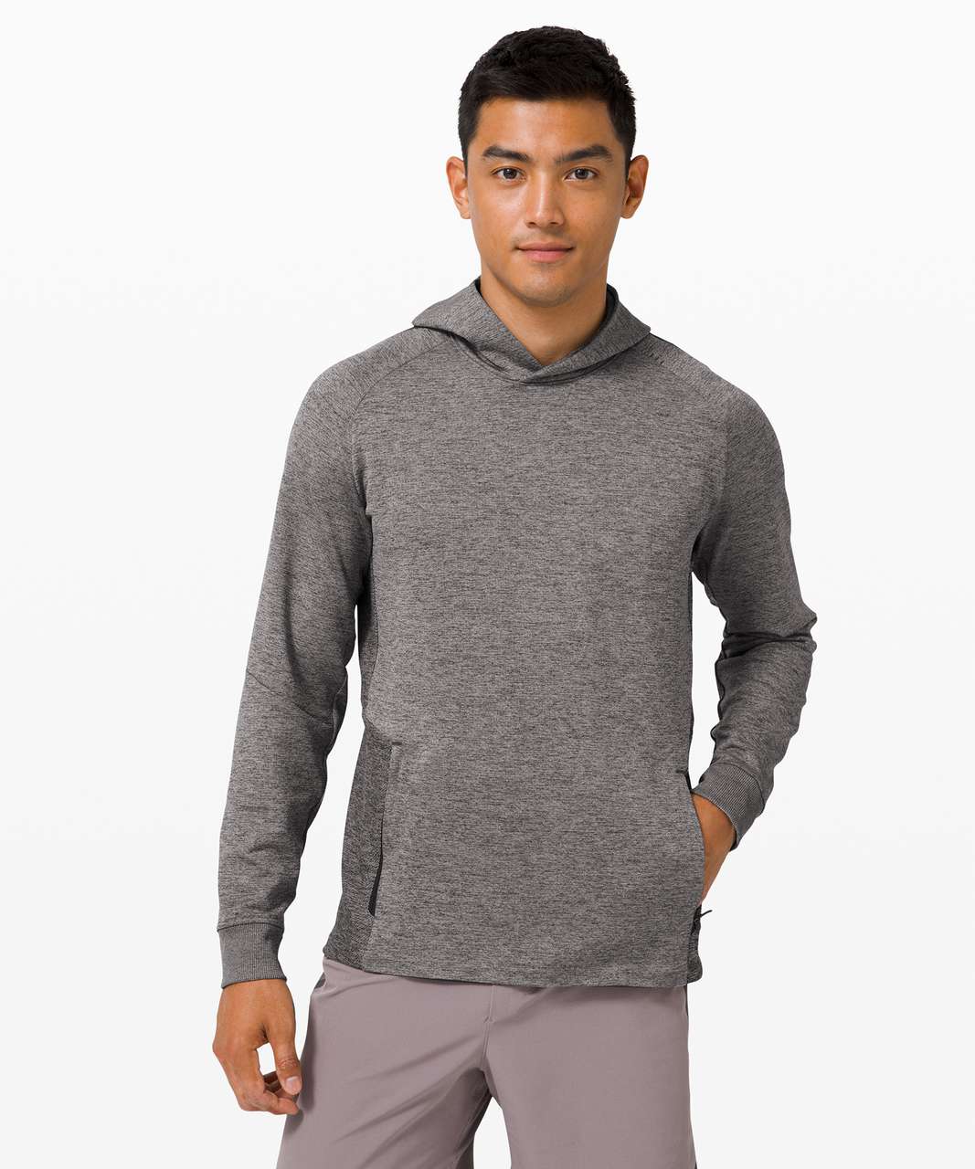 Lululemon Textured Tech Hoodie - Graphite Grey / Vapor (First Release)