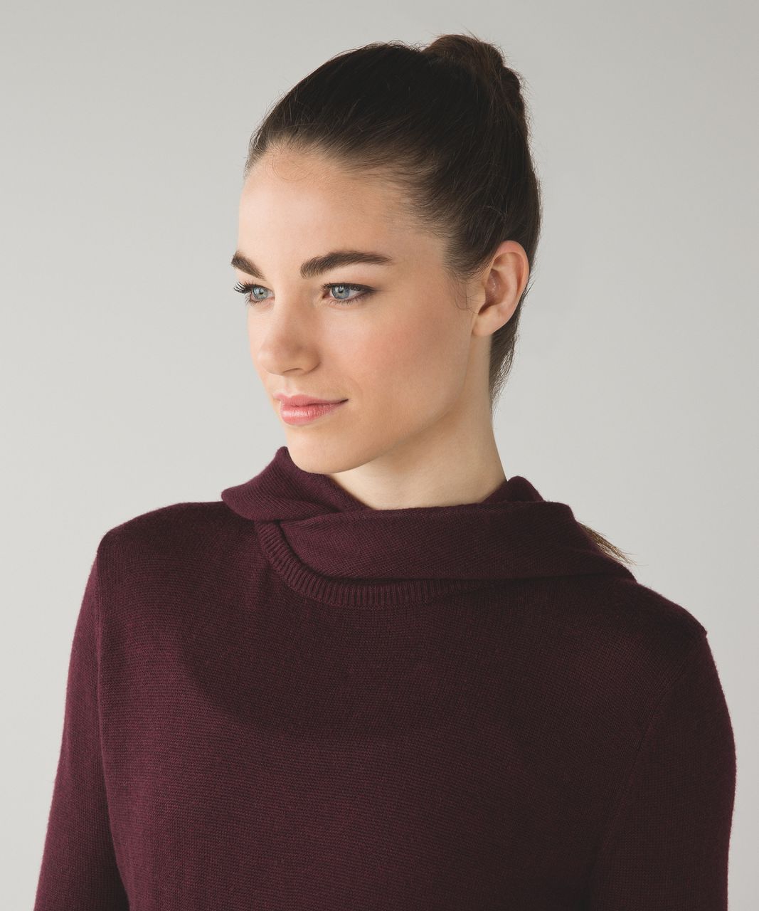 Lululemon Sweet Savasana Pullover - Heathered Bordeaux Drama