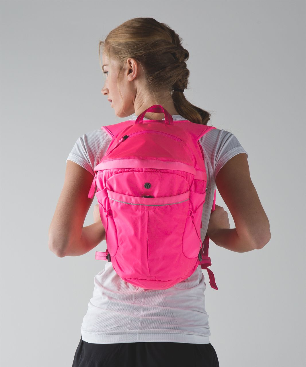 Lululemon Run All Day Backpack - Neon Pink