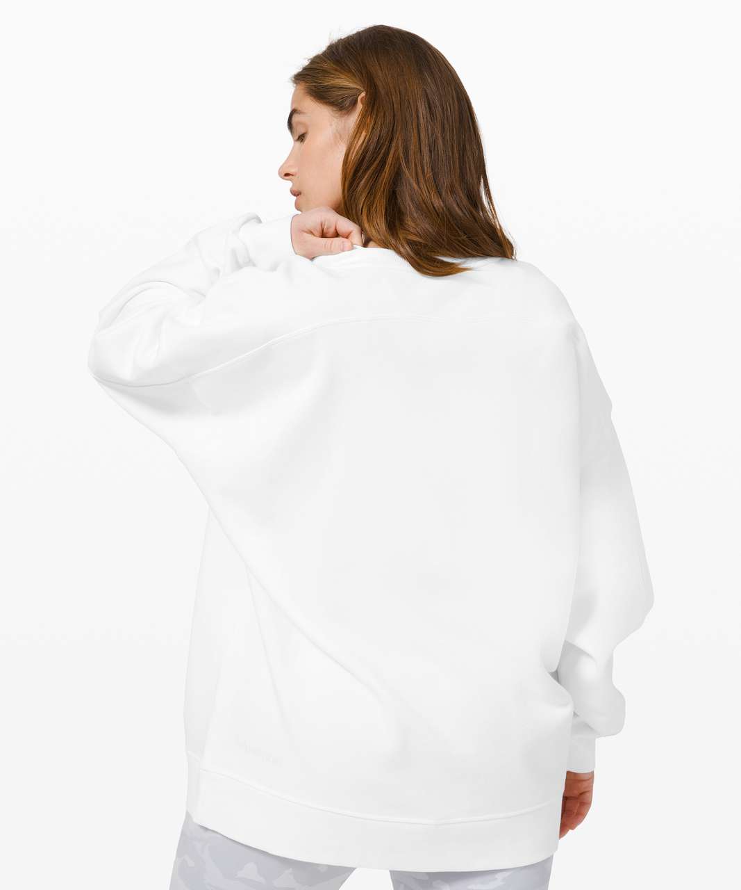 Lululemon Perfectly Oversized White Sweatshirt Size 2 - $30 (72% Off  Retail) - From Danielle