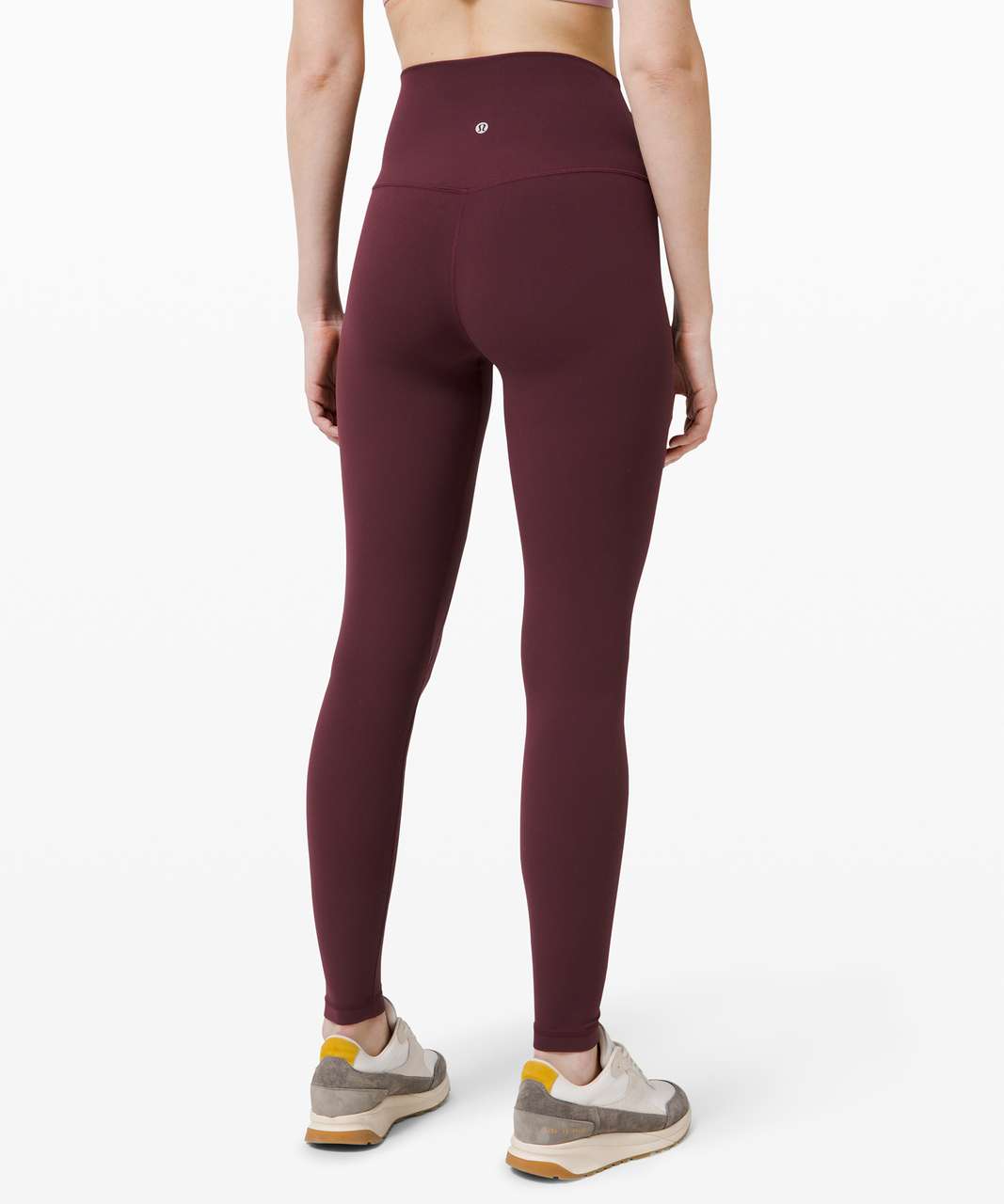 maroon lulu leggings