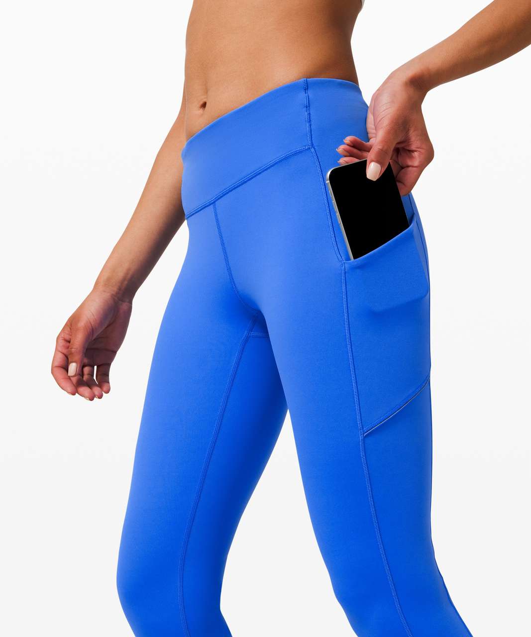 LULULEMON WOMEN'S BLUE Leggings - Size 8 £10.29 - PicClick UK