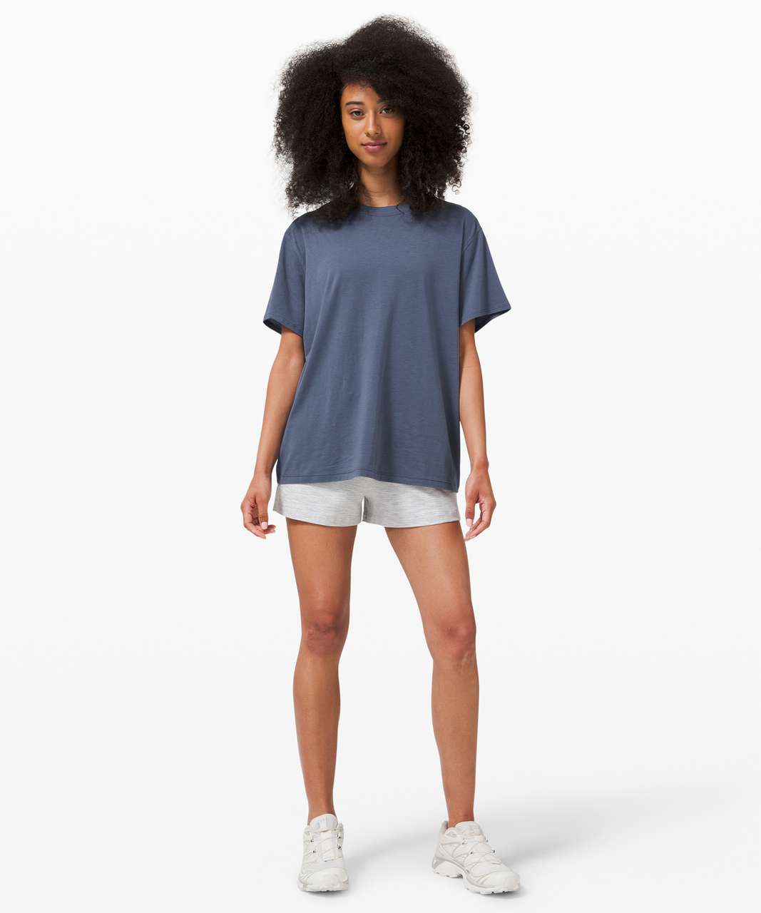 Lululemon All Yours Boyfriend Tee - Ink Blue