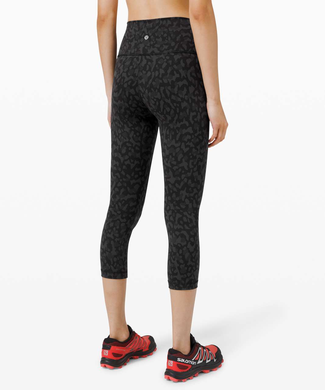 Lululemon wunder under leopard cheetah crops