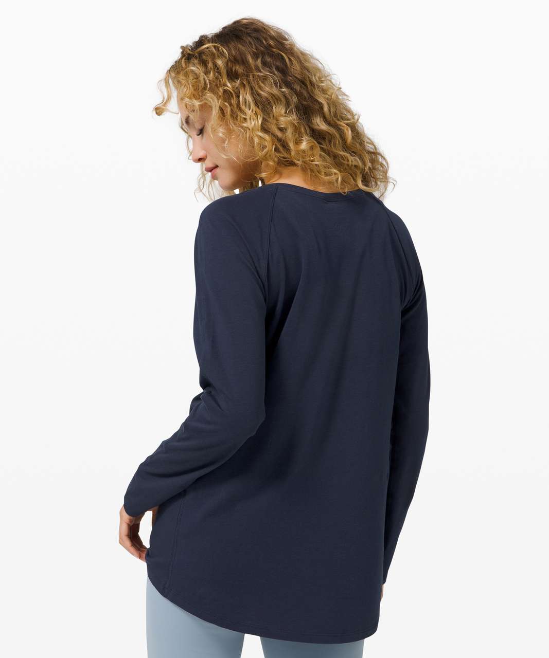 Lululemon Emerald Long Sleeve - True Navy