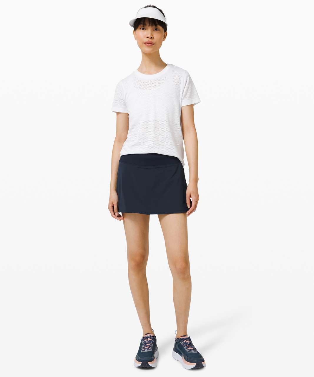 Lululemon Play Off The Pleats Mid-rise Tennis Skirt In Everglade Green