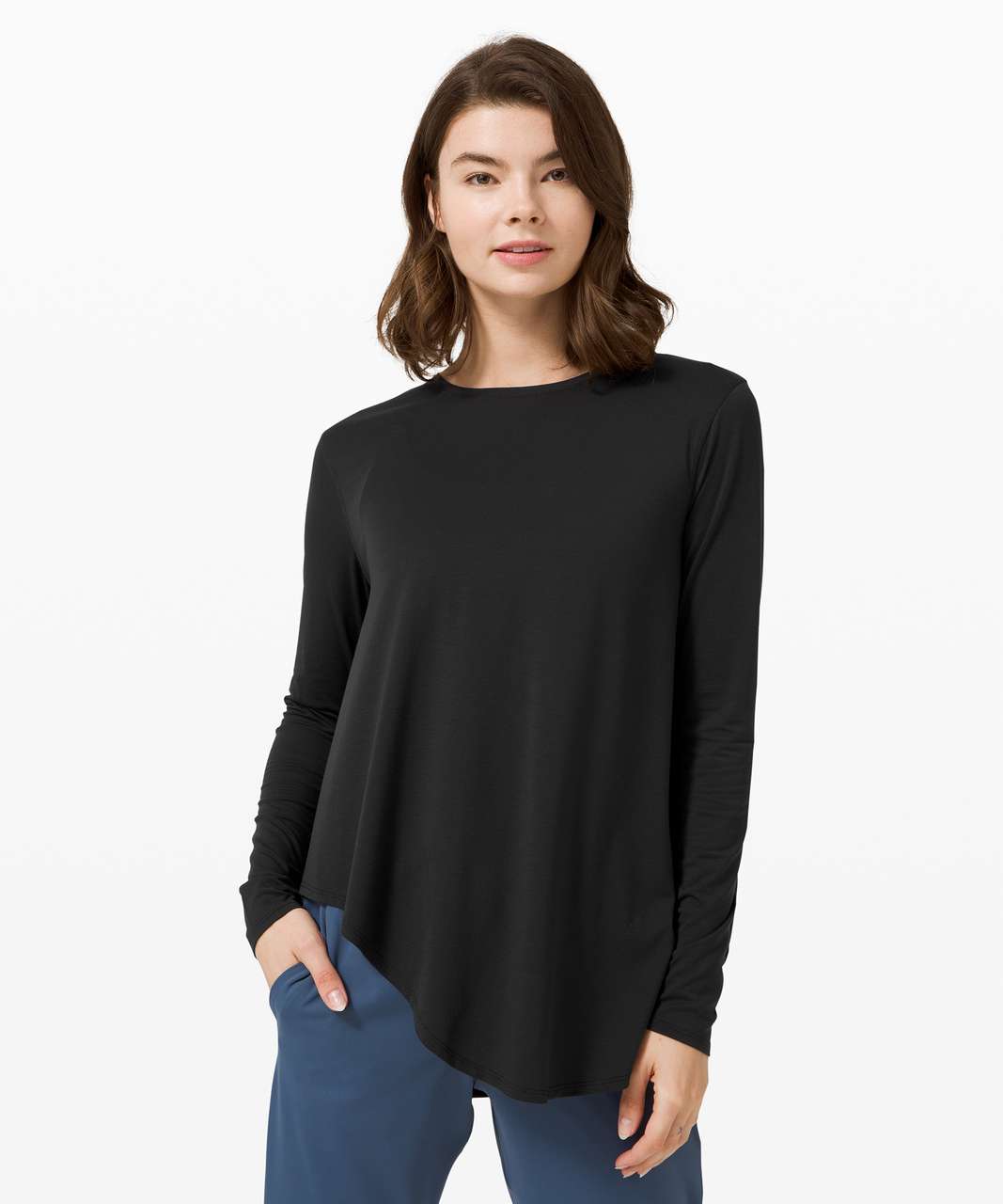 Lululemon Lifted Balance Long Sleeve - Black