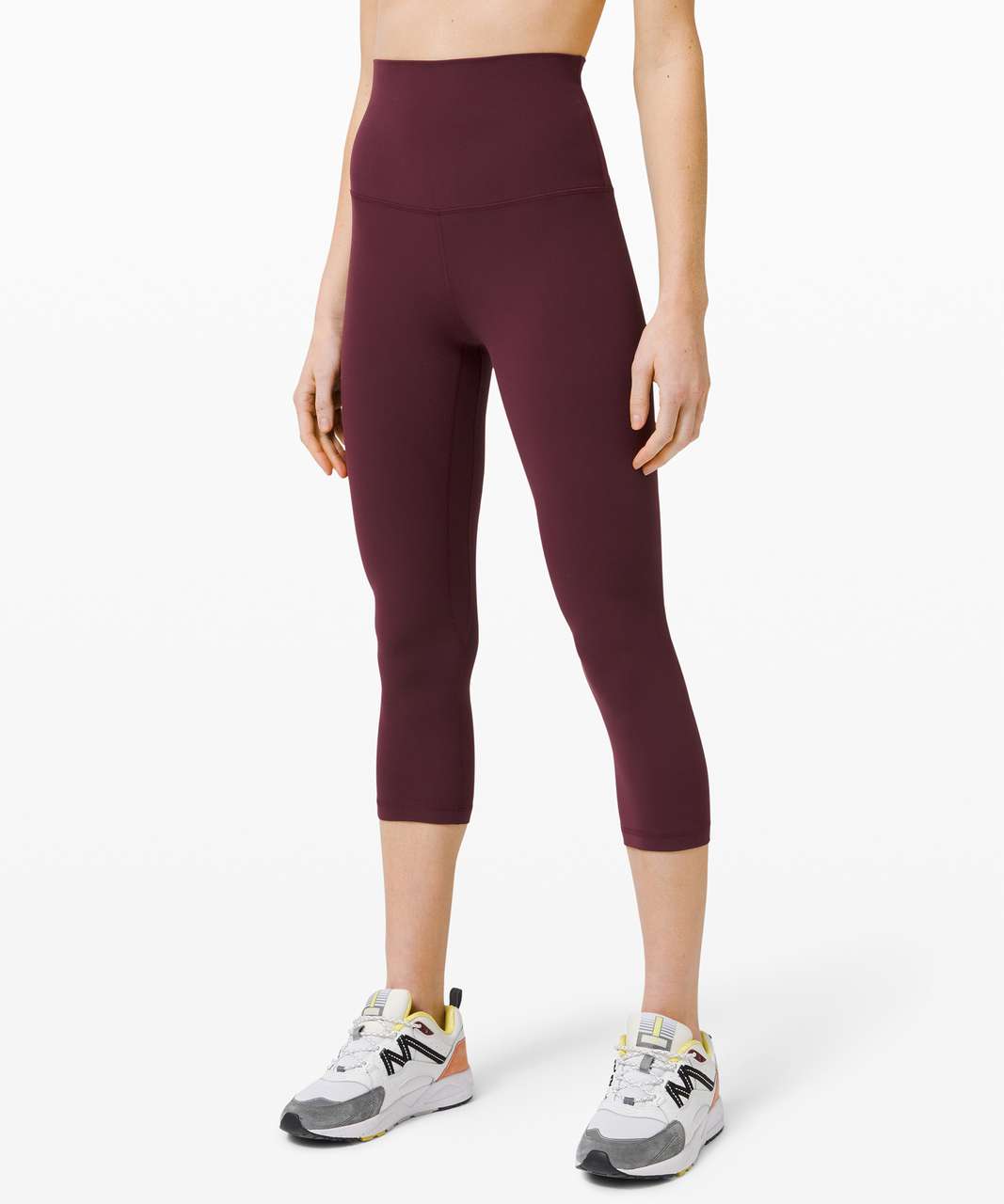 Lululemon Align Super High-Rise Crop 21" - Cassis (First Release)