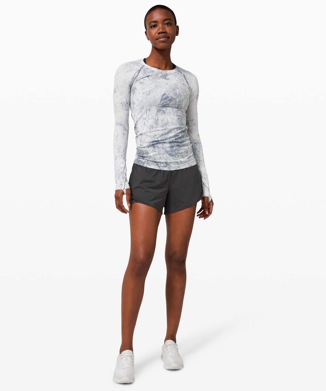 Lululemon Swiftly Tech Long Sleeve 2.0 *MultiDye - Multi Dye White