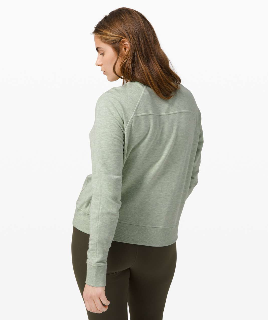 Lululemon Warm Down Crew - Heathered Springtime