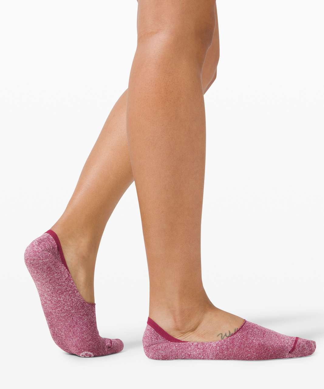 Lululemon Secret Sock *3-Pack - Chianti / Ballet Slipper / White