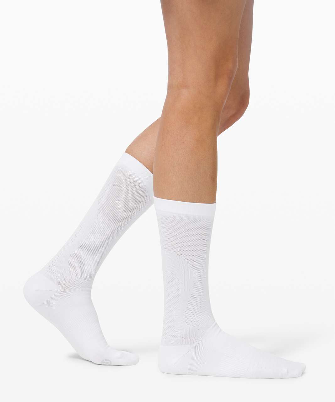 Lululemon Take Me There Crew Sock - White - lulu fanatics