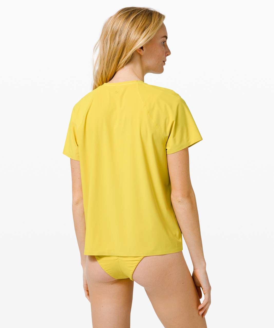 Lululemon Sun Shelter Short Sleeve Rash Guard - Soleil