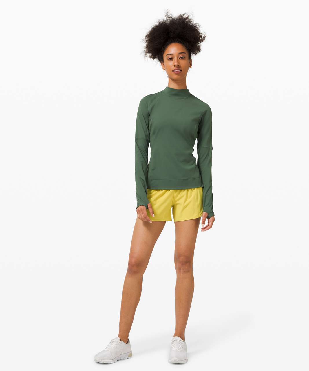 Lululemon Quickflash Pullover - Algae Green