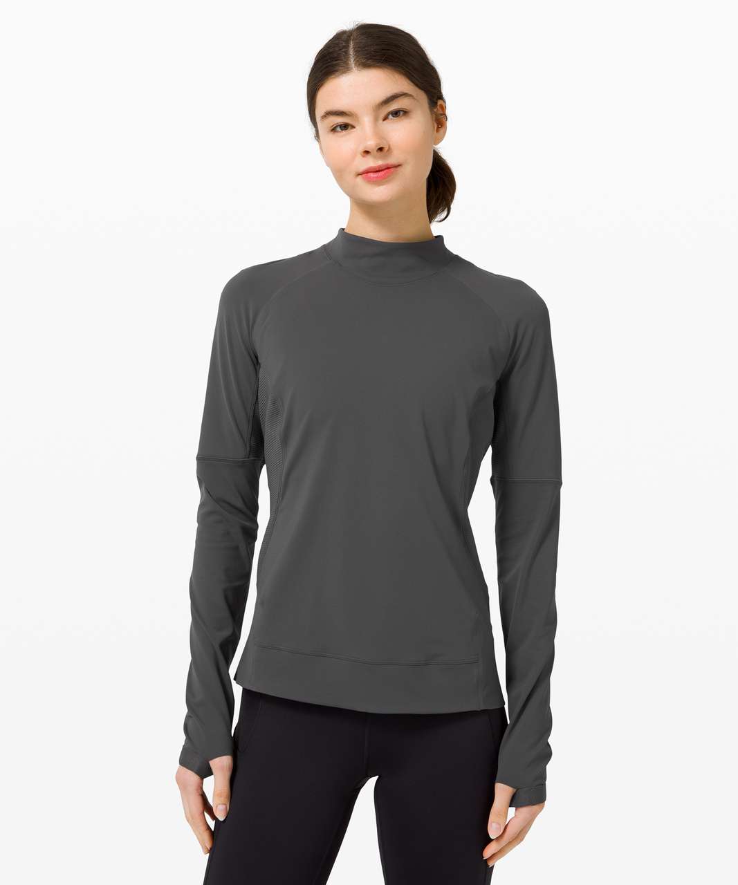 Lululemon Quickflash Pullover - Graphite Grey