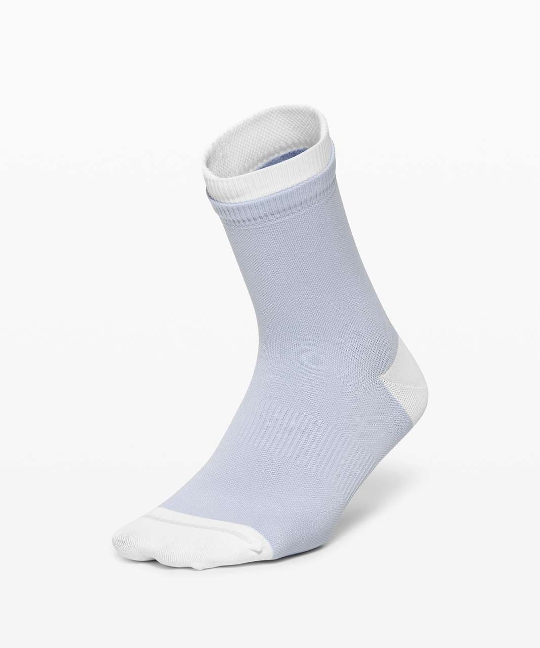 Lululemon Step To It Quarter Sock - Daydream / White