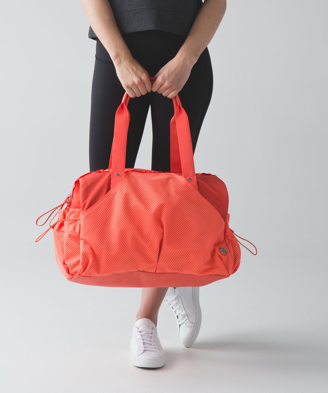 Lululemon Extra Mile Duffel - Cape Red / Sunny Coral