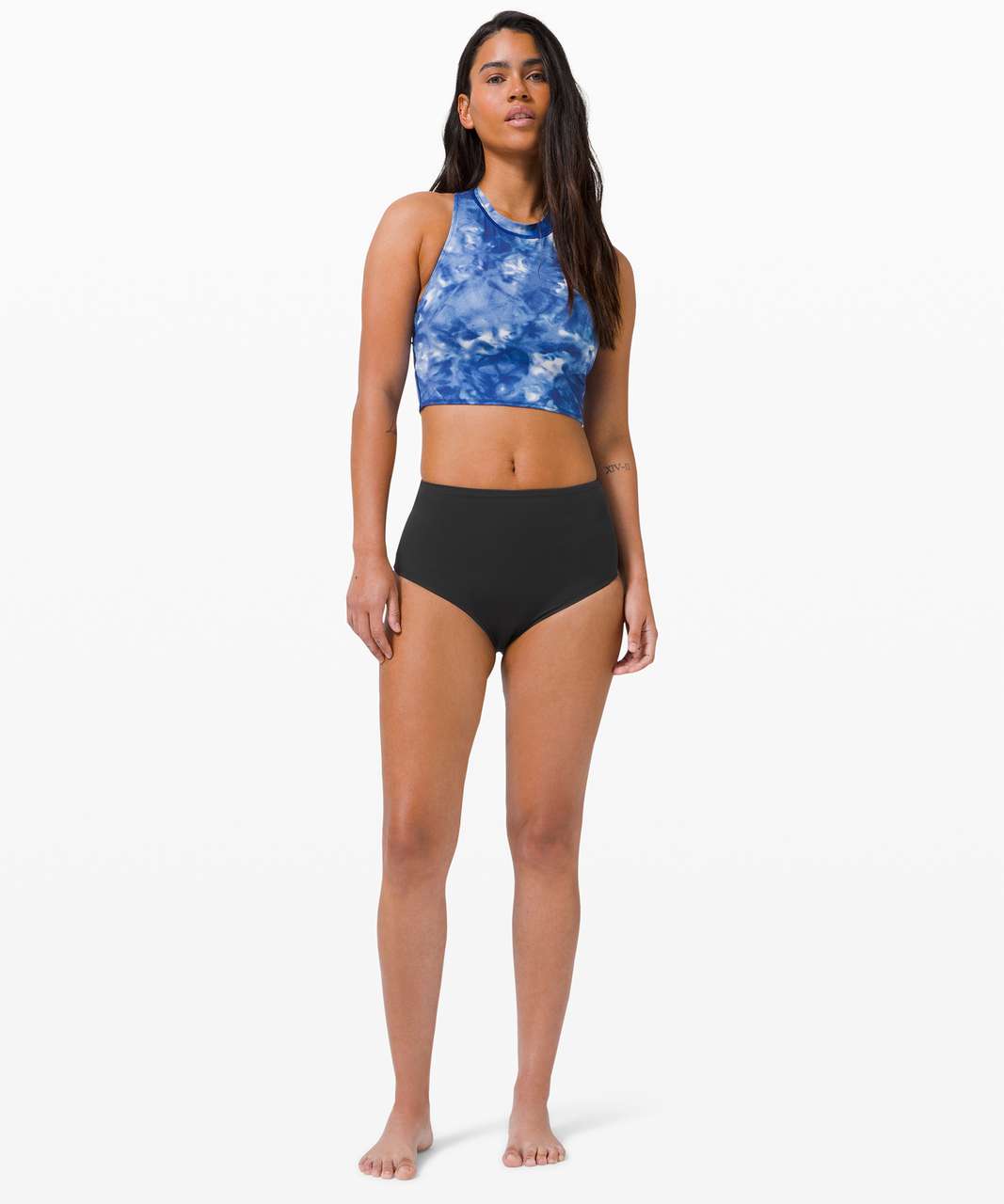 Lululemon Deep Sea High Waisted Skimpy Bottom - Black