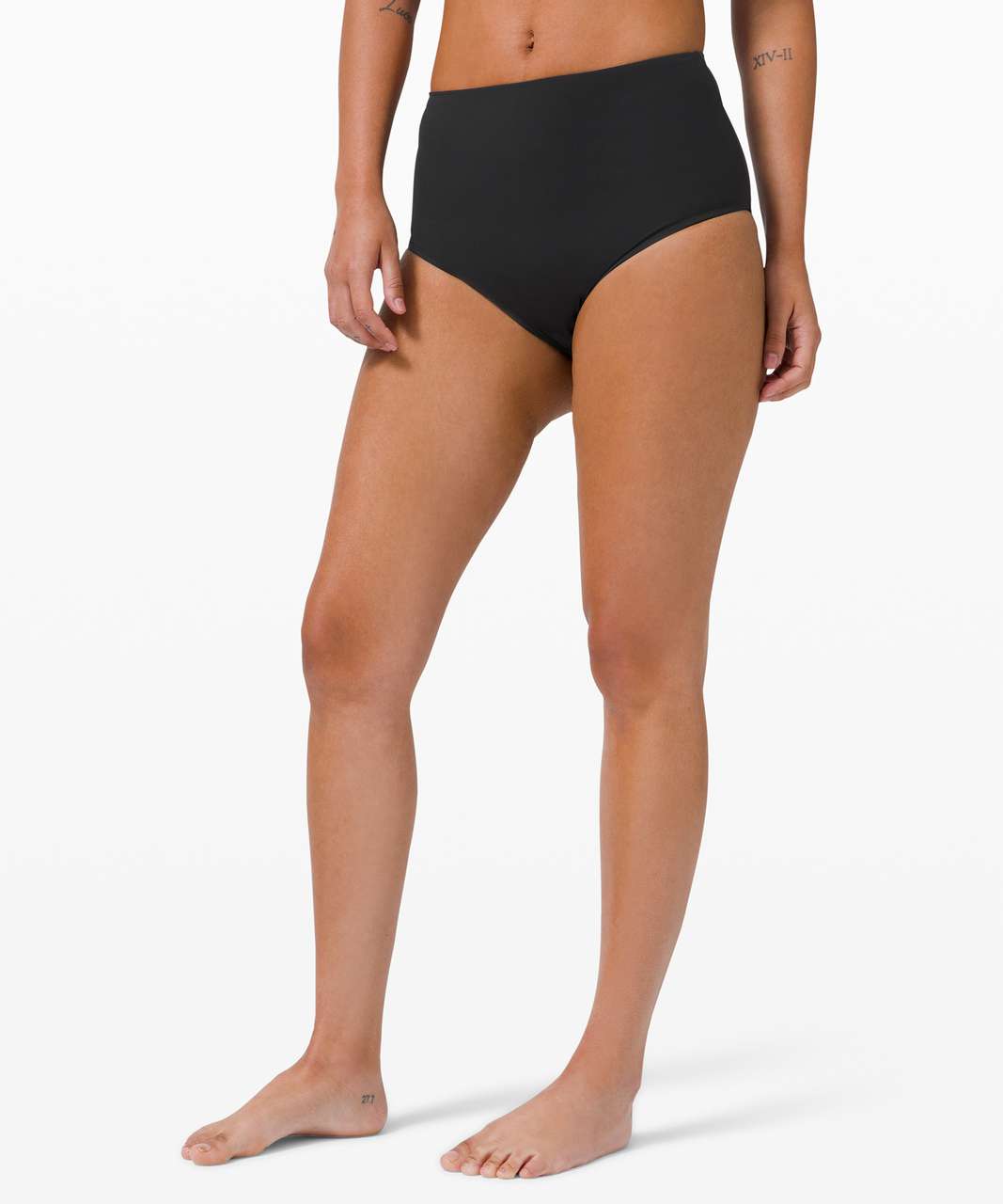 Lululemon Deep Sea High Waisted Skimpy Bottom - Black