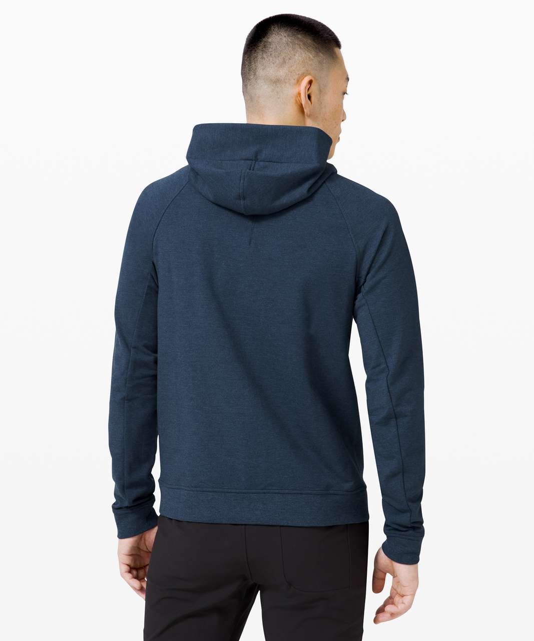 Lululemon City Sweat Full Zip Hoodie - Heathered True Navy - lulu