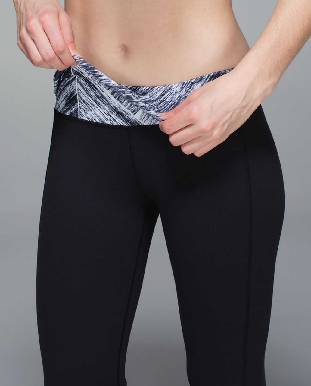 Lululemon High Times Pant - Heat Wave White Black / Black - lulu