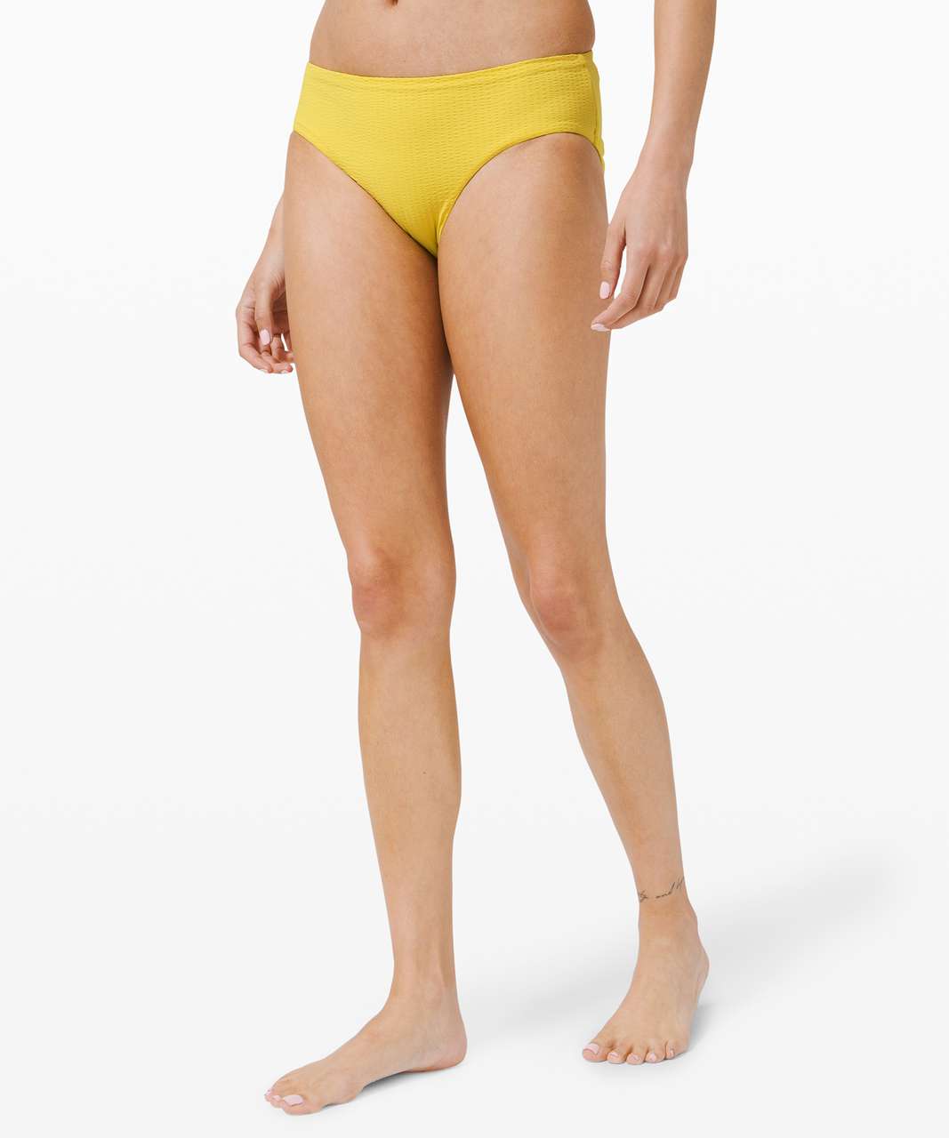 Lululemon Calm Tides Mid Rise Medium Bottom - Soleil