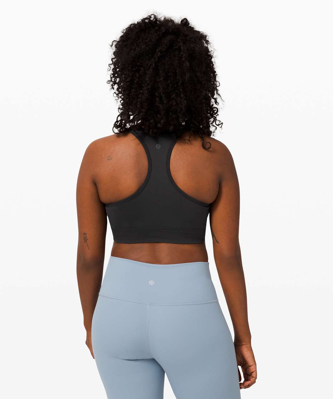 Lululemon Ebb to Street Racerback Bra *Medium Support, C/D Cup - Black -  lulu fanatics