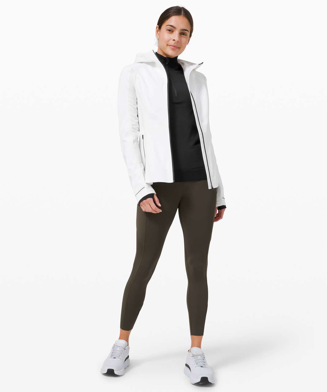 Lululemon Keep the Heat 1/2 Zip - Black / Black