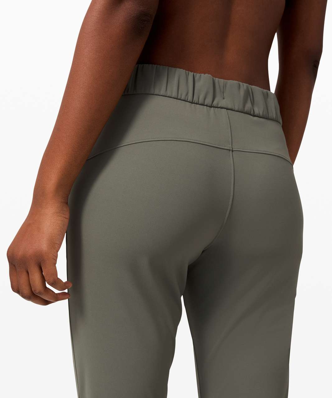 Lululemon On the Fly Wide-Leg 7/8 Pant *Woven - Grey Sage - lulu fanatics