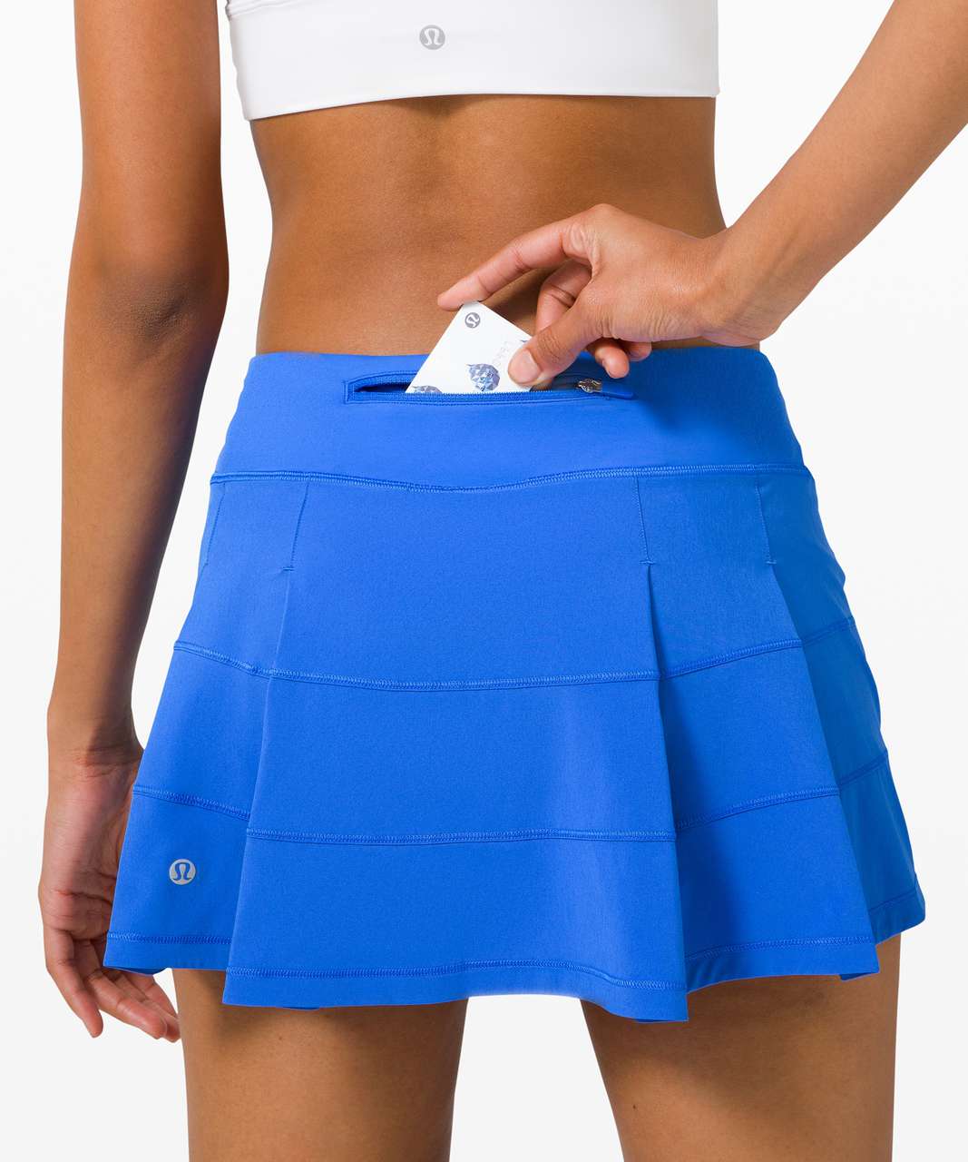 Lululemon Pace Rival Skirt (Regular) *4 way Stretch 13 quot Wild Bluebell