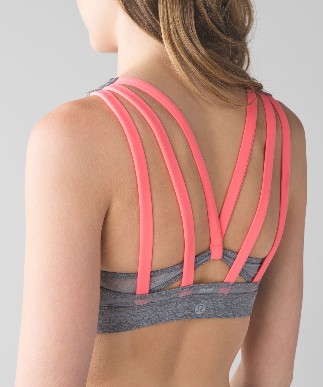 Lululemon Energy Bra - Heathered Slate - lulu fanatics