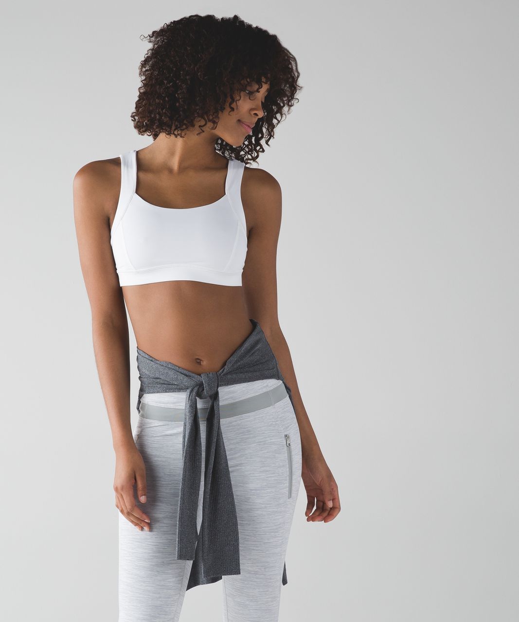 Lululemon Pavement Pusher Bra  - White