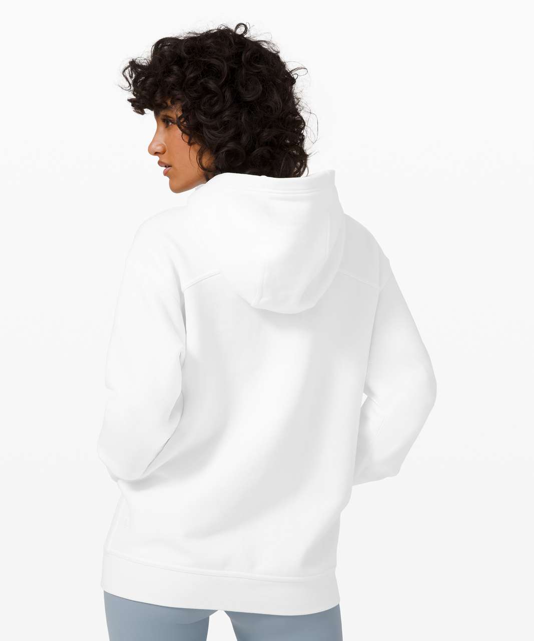 Lululemon All Yours Zip Hoodie - White