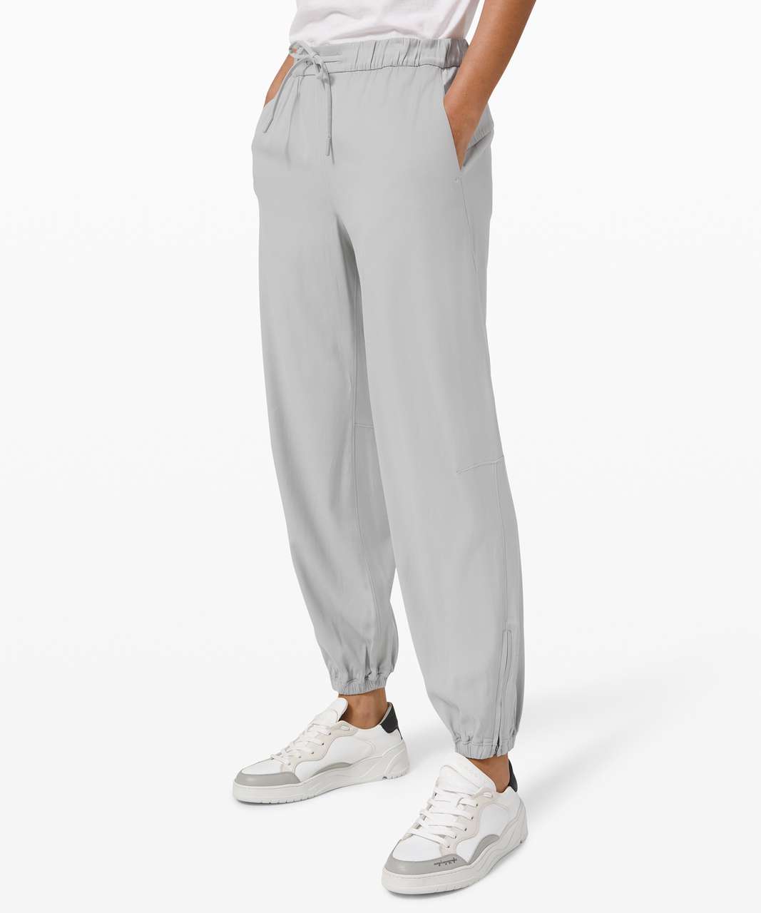 Lululemon Essential Affinity Mid Rise Jogger - Silver Drop - lulu fanatics