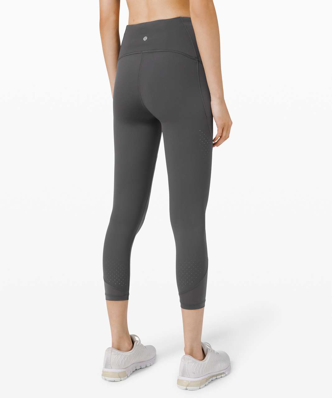 Lululemon Uncovered Strength High-Rise Crop 23 - Graphite Grey