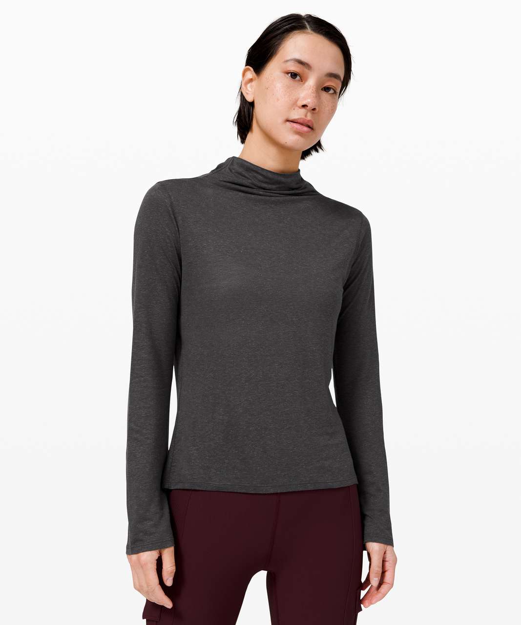 Lululemon Day to Light Long Sleeve - Graphite Grey