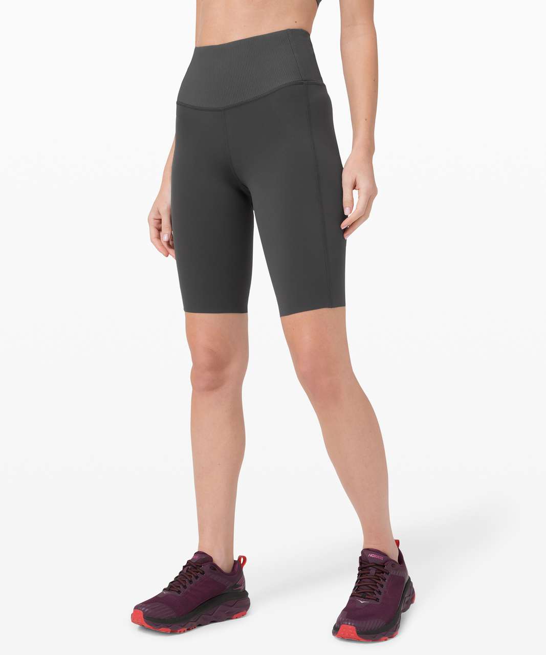 Lululemon Train Free High-Rise Short 10" - Graphite Grey