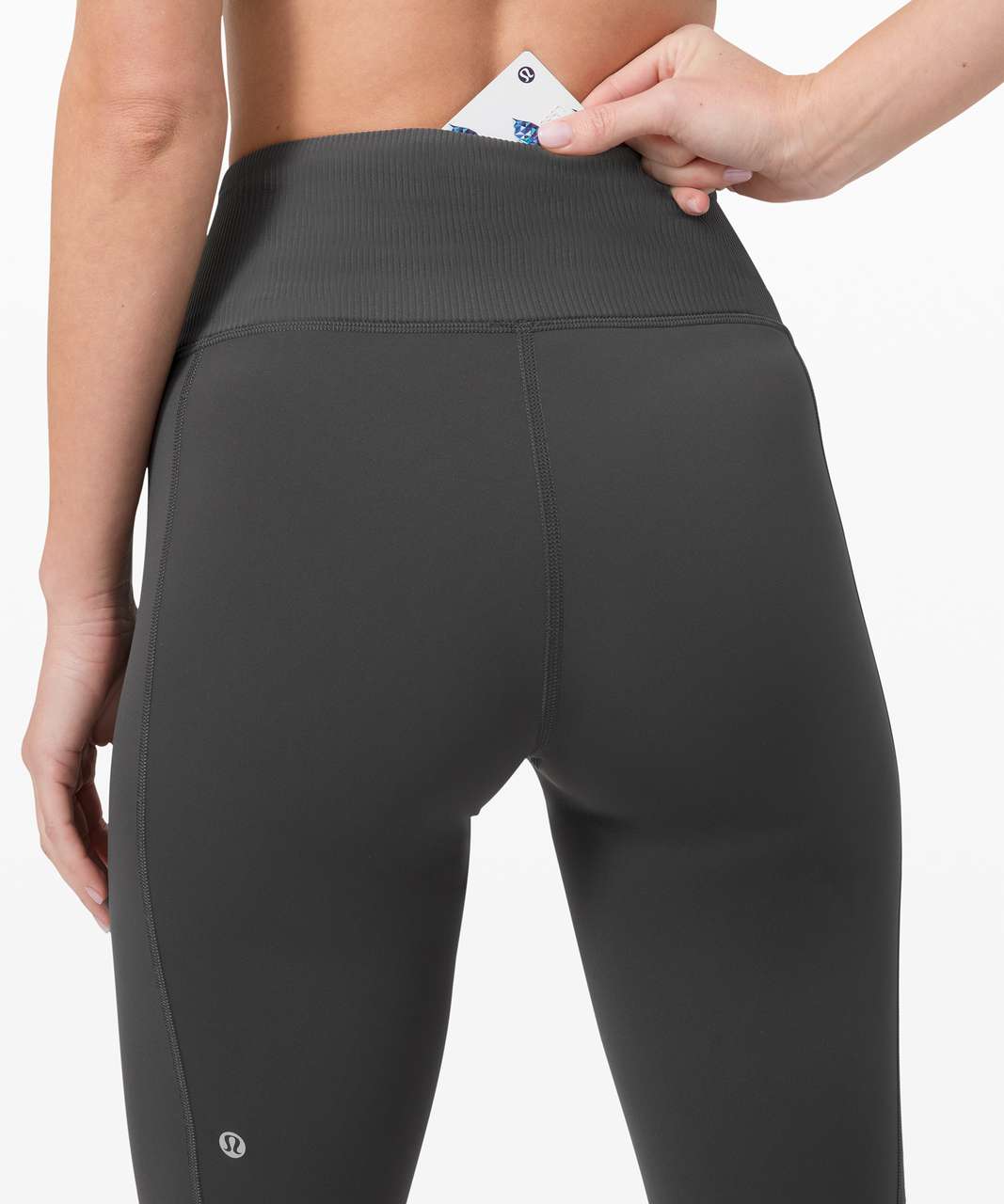 Lululemon Train Free High-Rise Short 10" - Graphite Grey