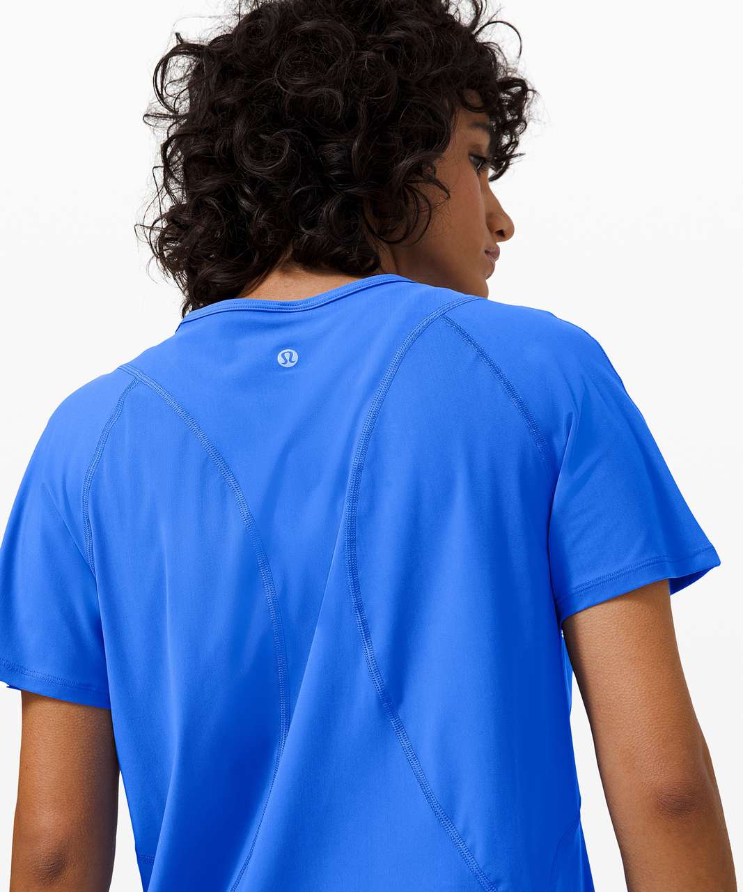 Lululemon Outrun the Heat Short Sleeve - Wild Bluebell