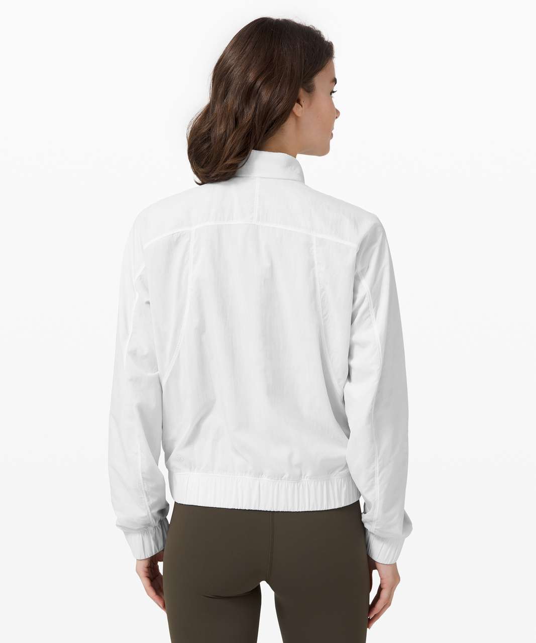 Lululemon Bombs Away Jacket - White / City Breeze White Multi