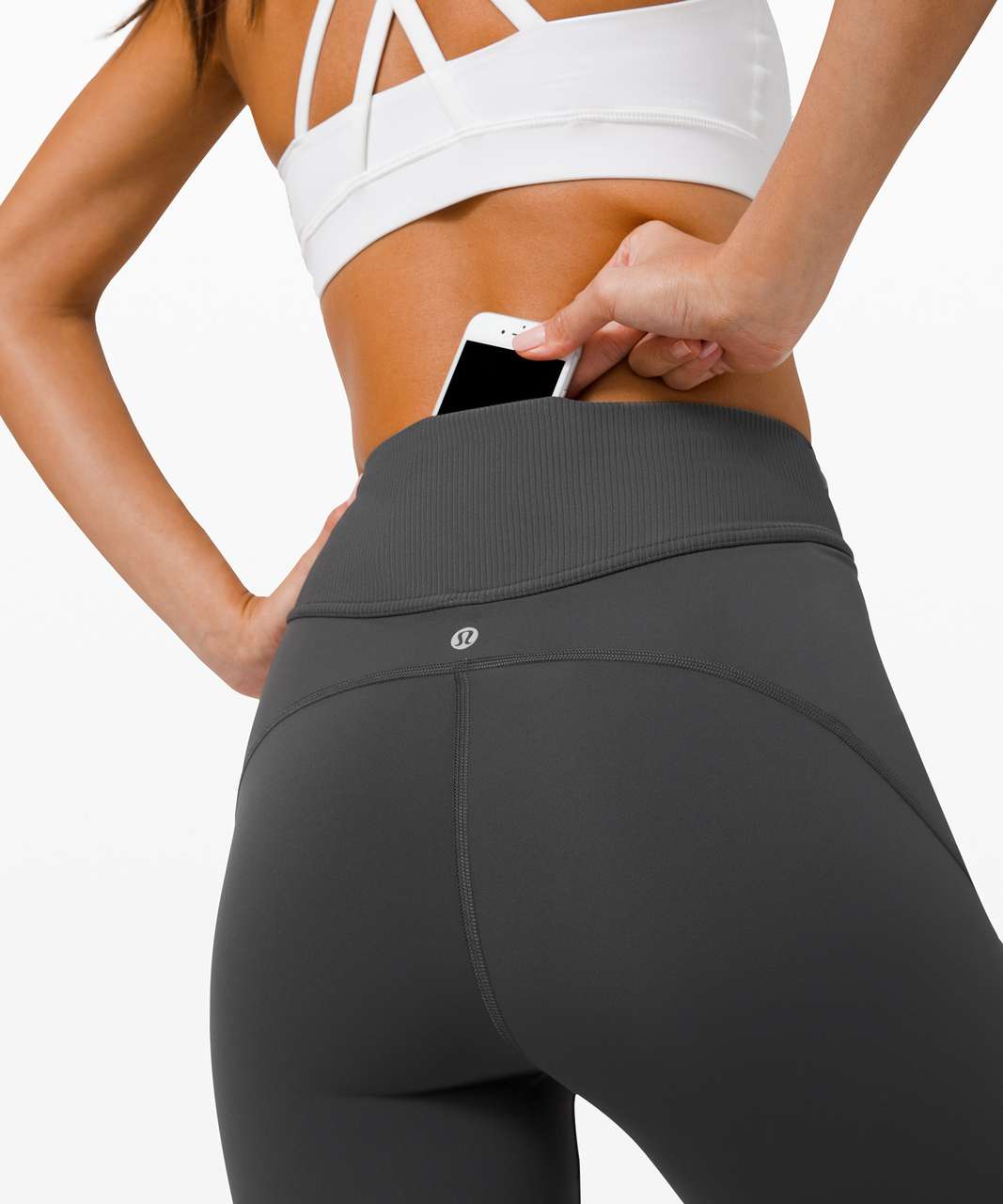 Lululemon Train Free Super High-Rise Tight 32" - Graphite Grey