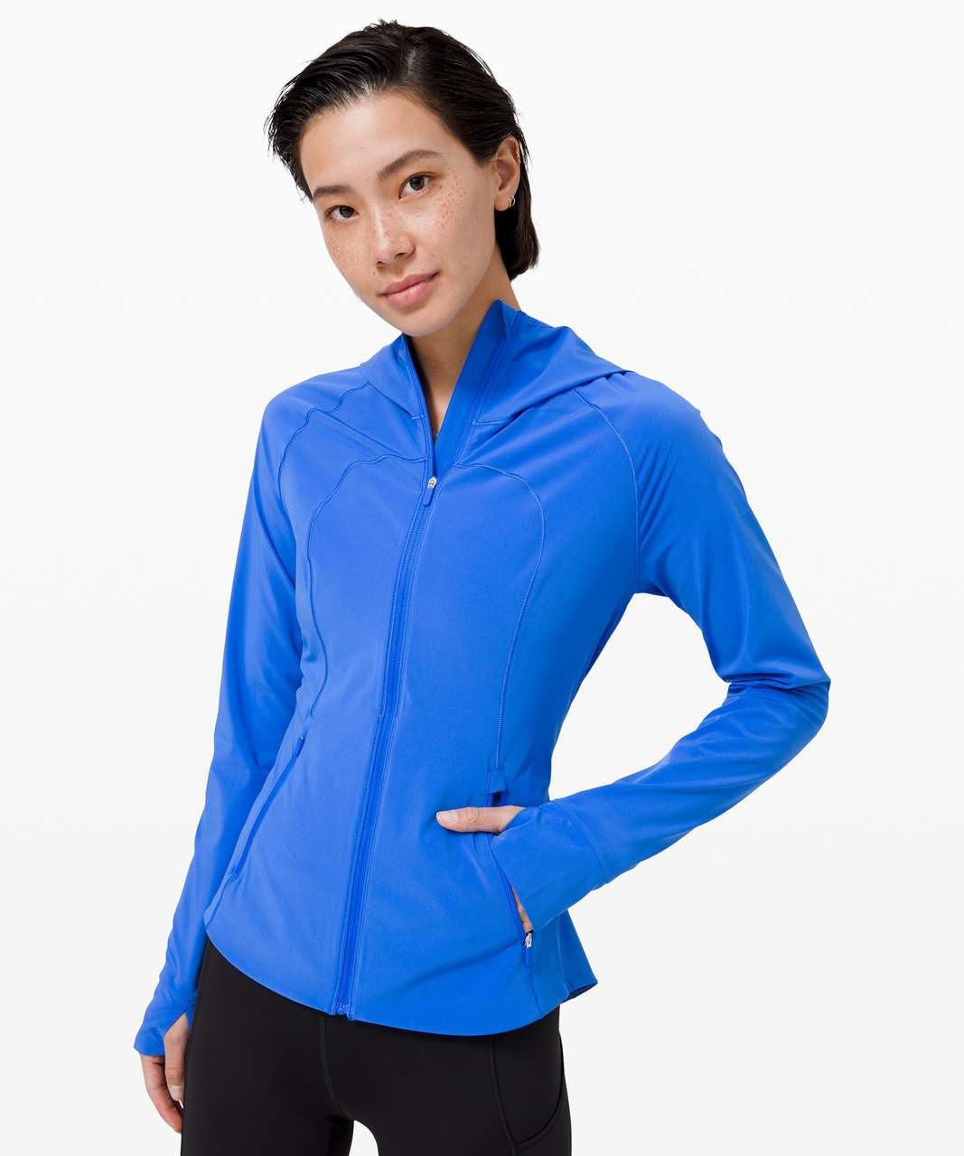 Lululemon Mist Over Windbreaker - Blazer Blue Tone - lulu fanatics