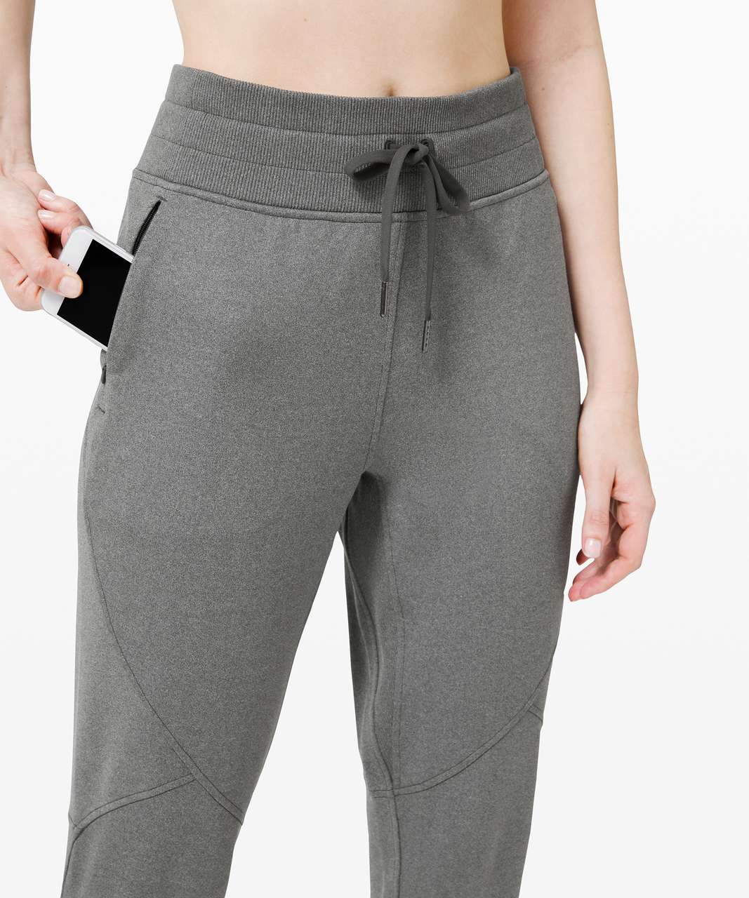 Lululemon Metro Miles Jogger - Heathered Graphite Grey