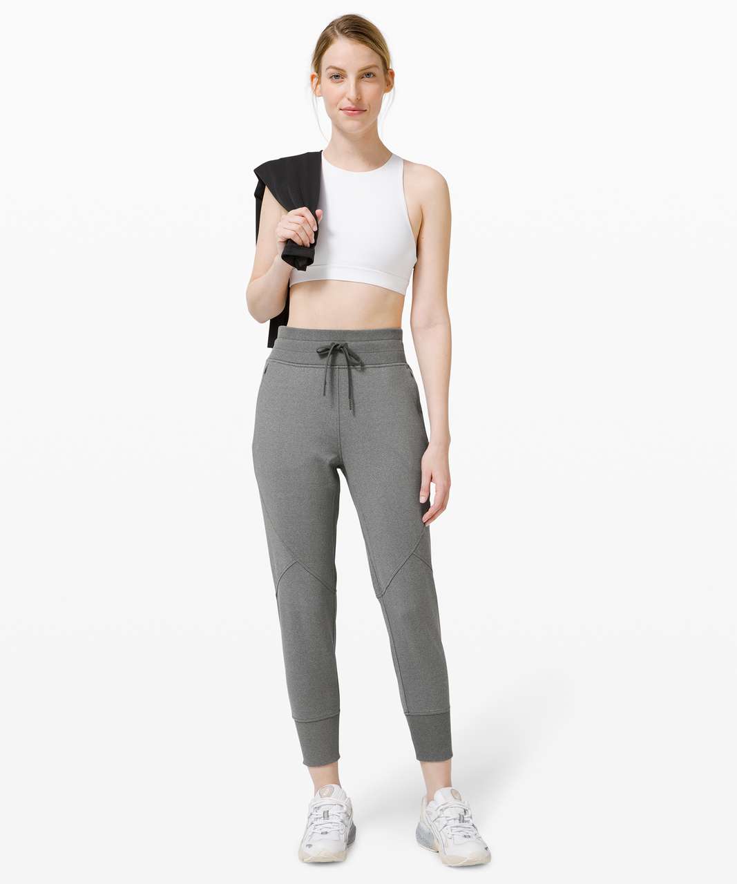 Lululemon Metro Miles Jogger - Heathered Graphite Grey