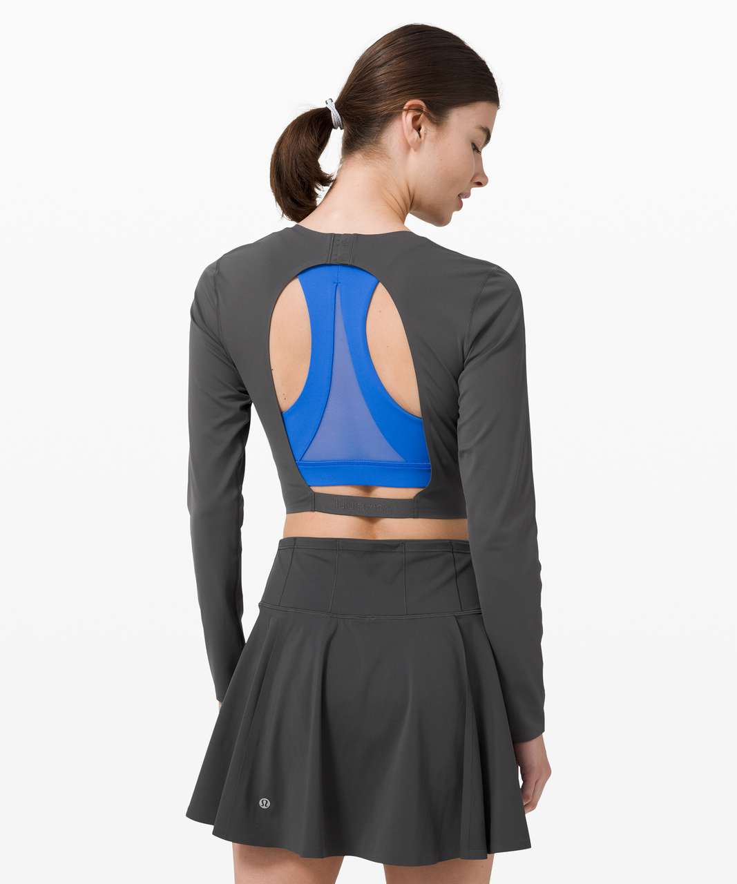 Lululemon Runnin Pretty Dress - Graphite Grey